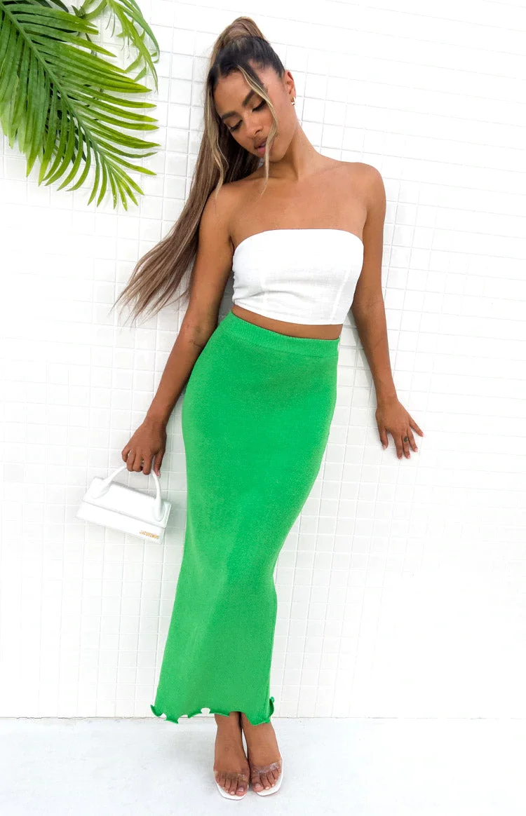 Image of Sndys Primrose Skirt Green
