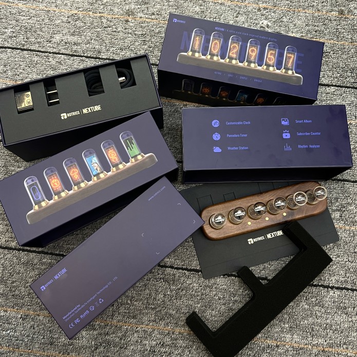 Indiegogo: Update #7 from Nextube: retro nixie clock inspired modern display