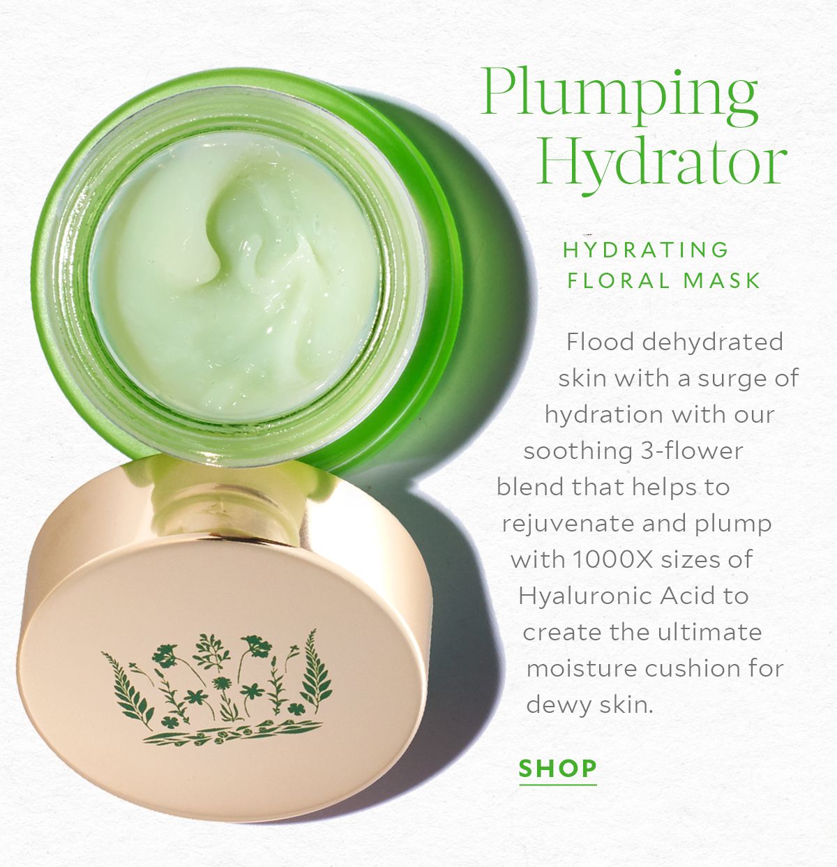 Hydrating Floral Mask