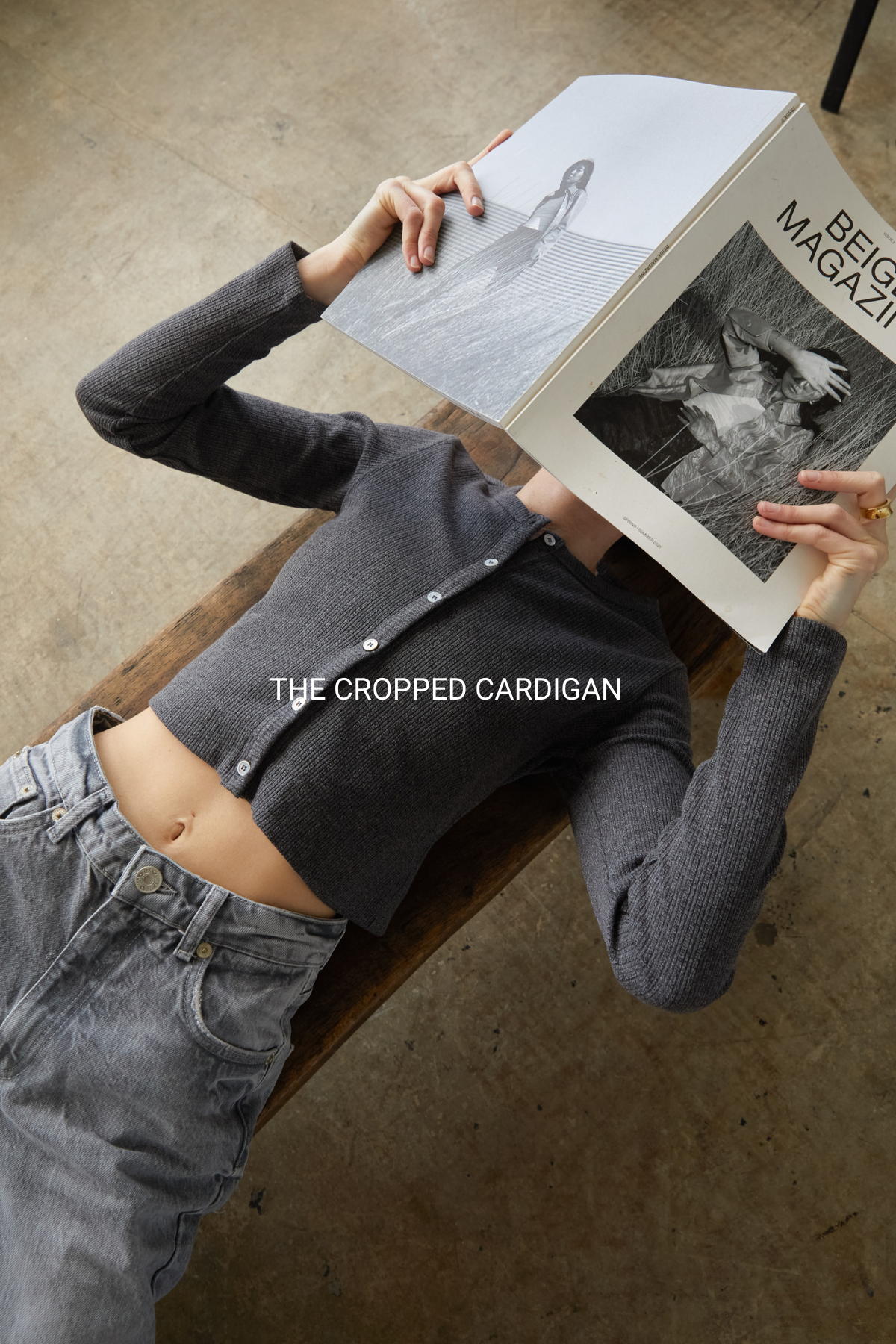 Almina Concept: The New Cropped Cardigan