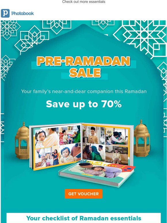 Your Ramadan Deals Are up to 70% OFF 