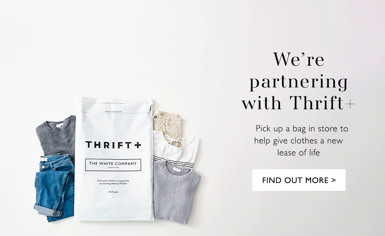 We're partnering with Thrift+ Find out more