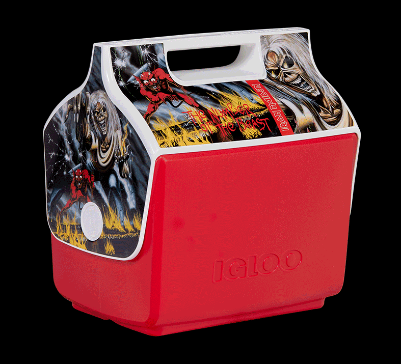 Igloo Coolers Iron Maiden The Number of the Beast Playmate drops today