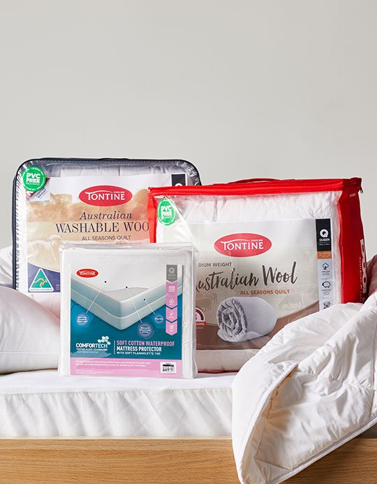 40% off All Quilts, Pillows, Mattress protectors, Sheet Sets, Quilt Covers, Cushions and Home Décor 