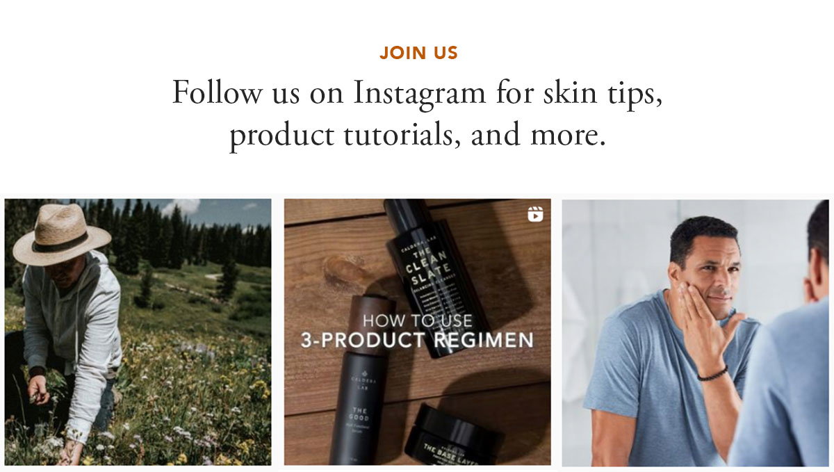 Caldera + Lab on Instagram