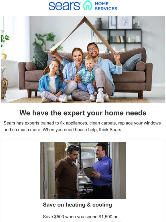 Sears Fix, maintain and improve Sears does it all Milled