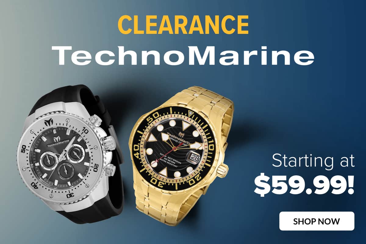 discountwatchstore TECHNOMARINE DEALS COMING IN HOT Milled