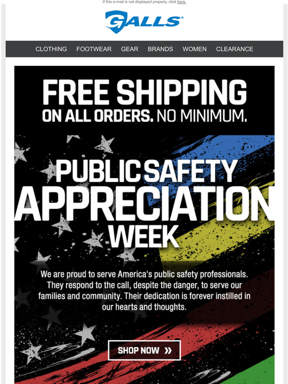 Galls Day 2 >> Public Safety Appreciation Week Milled