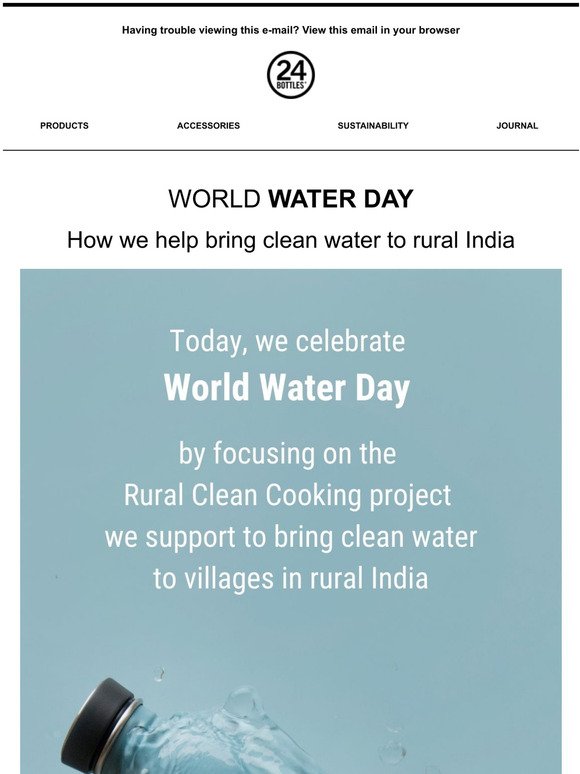 Water Day: celebrating ourCarbonNeutral certification
