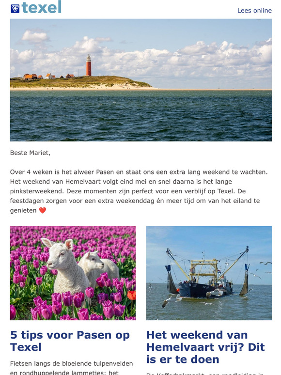 Ben je vrij met Pasen, Hemelvaart of Pinksteren? Milled