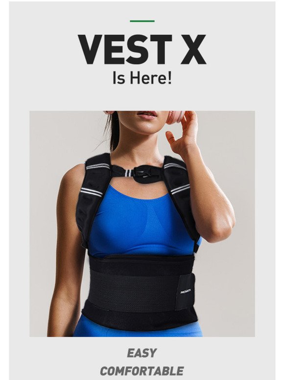 Meet Vest X: The Newest Fitness Gear on Kickstarter
