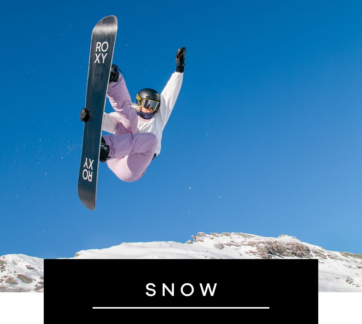 Shop Women's Snow Snowboarder Image
