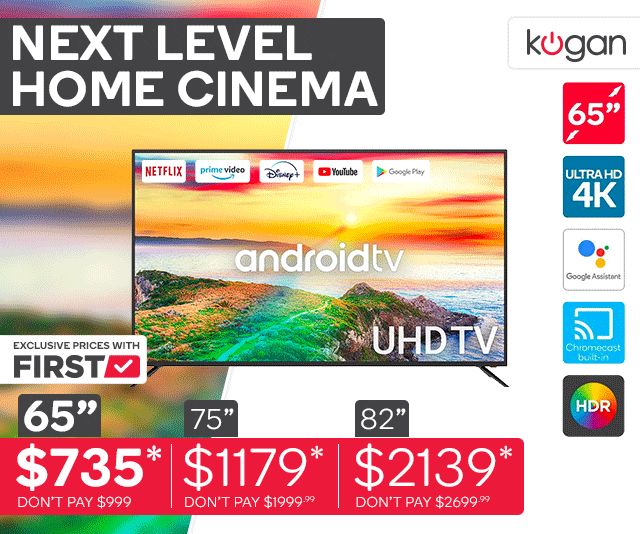 Up to 40 OFF Large Size Kogan TVs* Milled