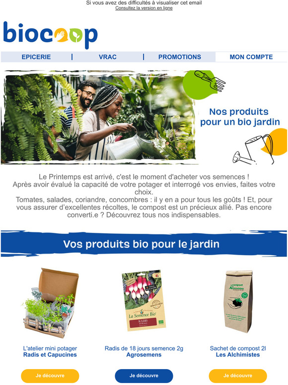 Prparez votre jardin pour les beaux jours !   