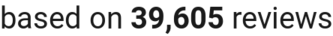number of reviews