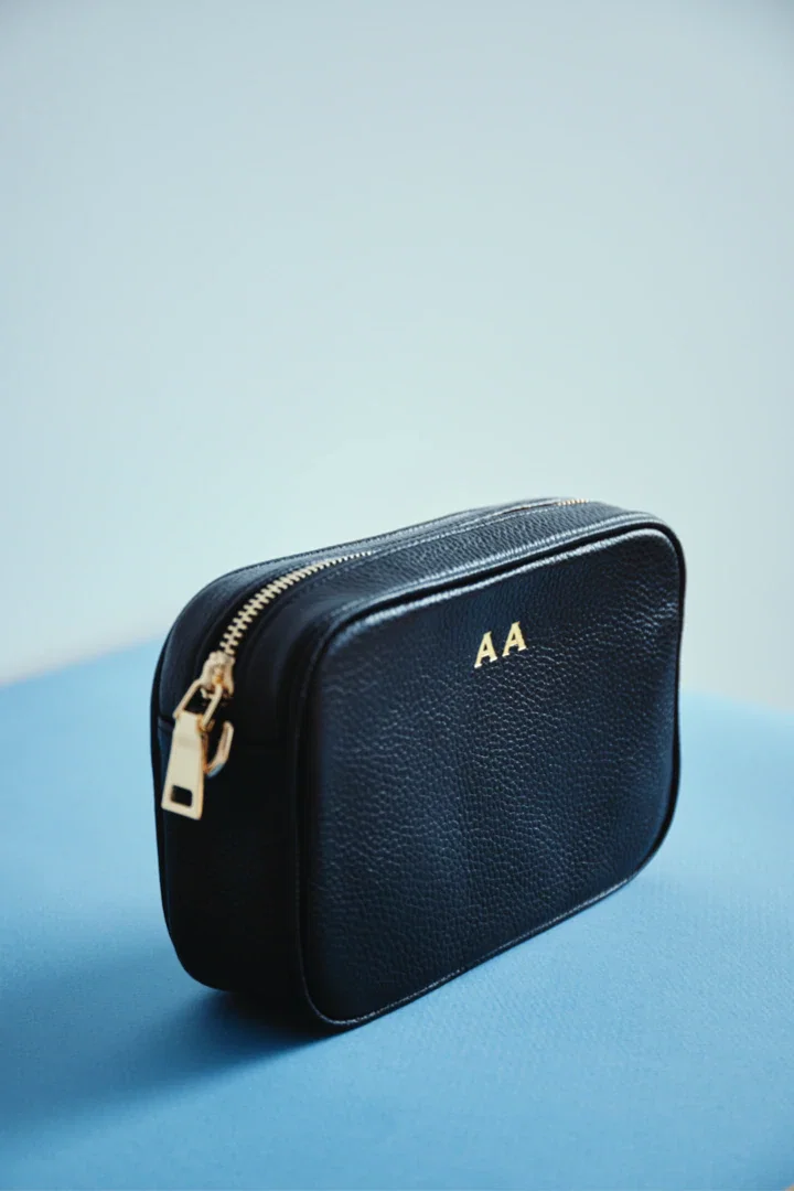 Image of Small Cross Body Bag | Black Gold
