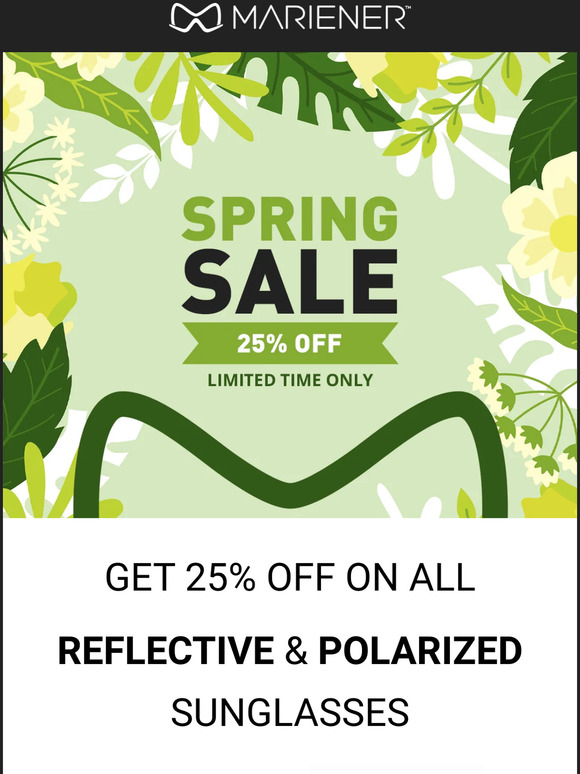 Last minute Spring Sale | 25% off