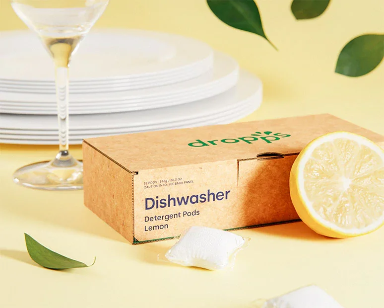 Image of Dishwasher Detergent Pods, Lemon