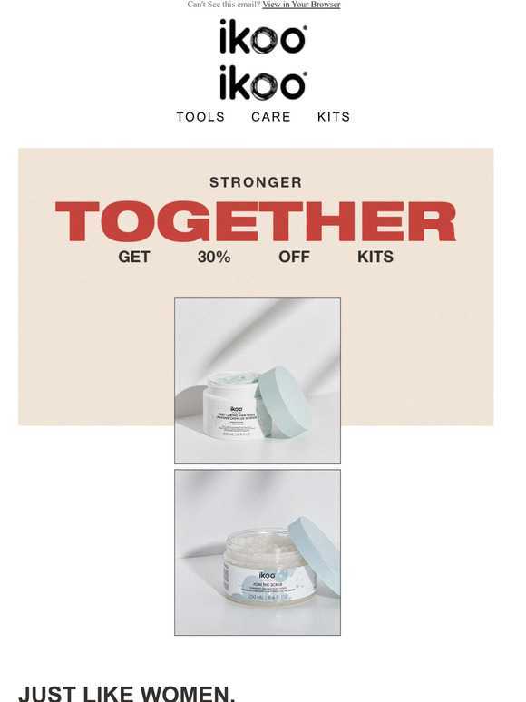Stronger Together | Enjoy 30% OFF Kits
