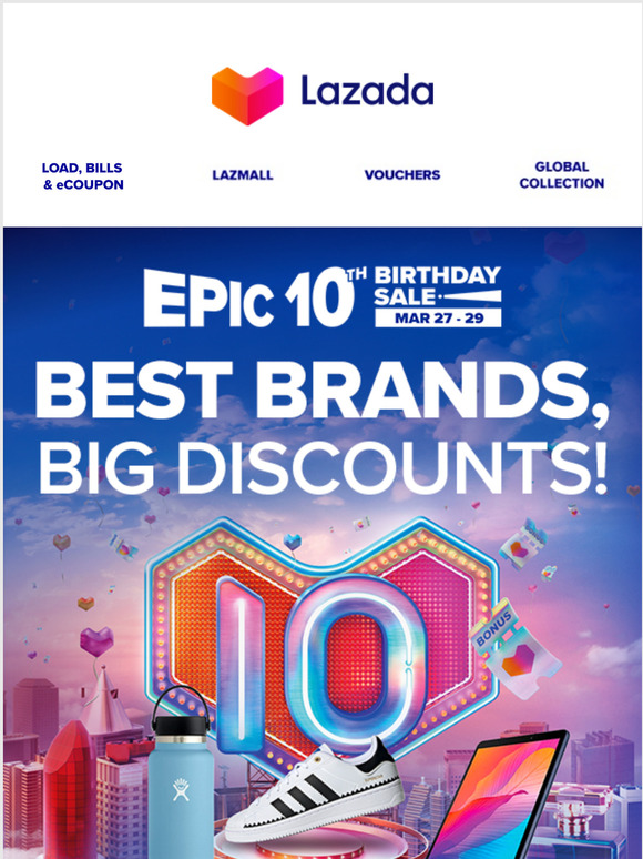 Our EPIC 10TH BIRTHDAY SALE is coming up!