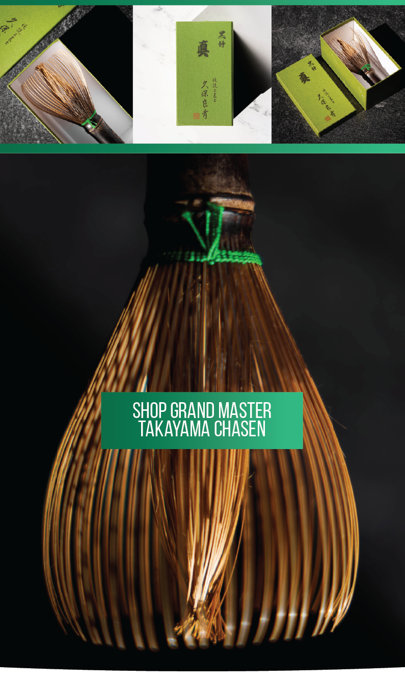 Grand Master Kurotake Takayama Chasen Matcha Whisk