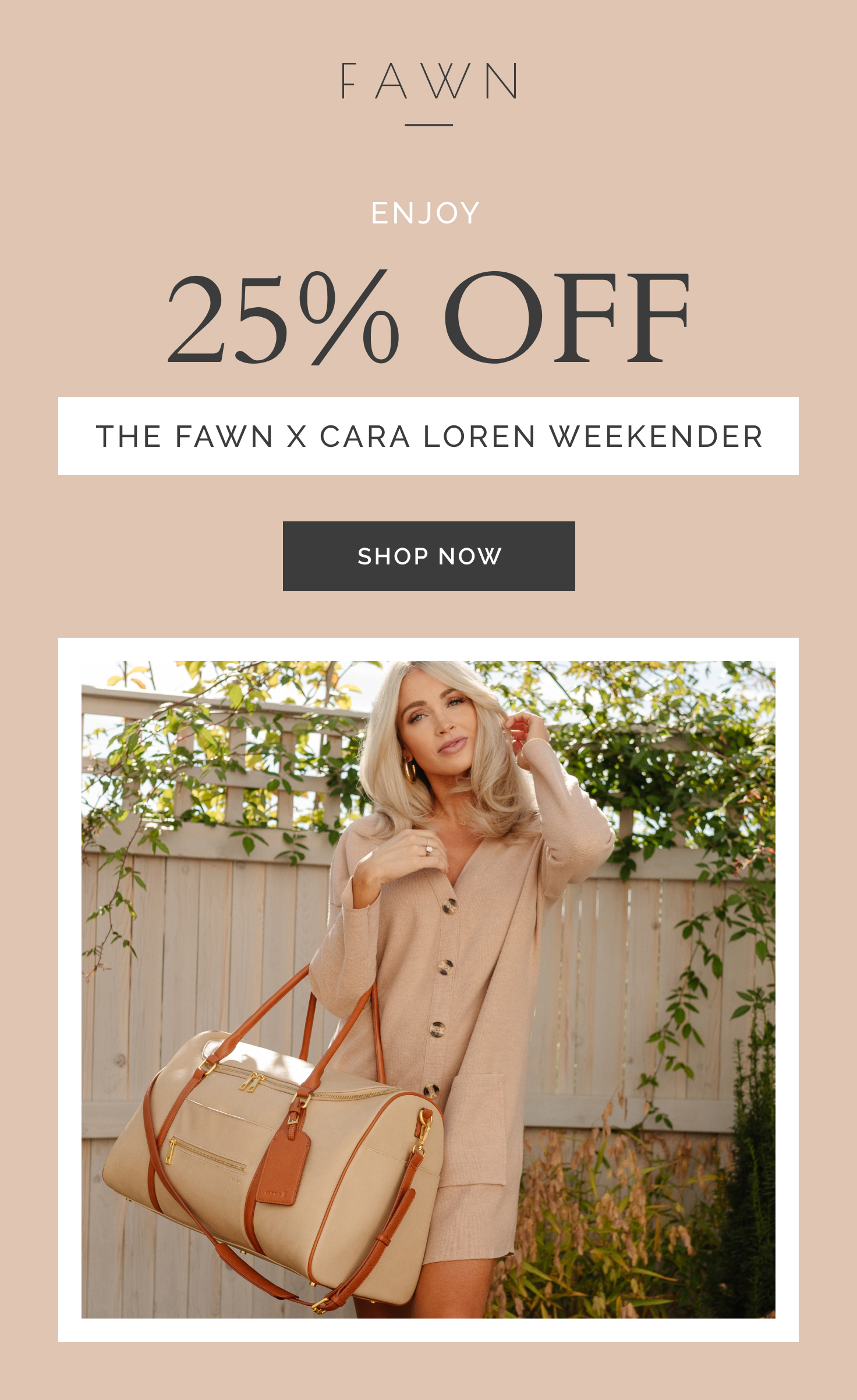 Fawn design cara loren hot sale