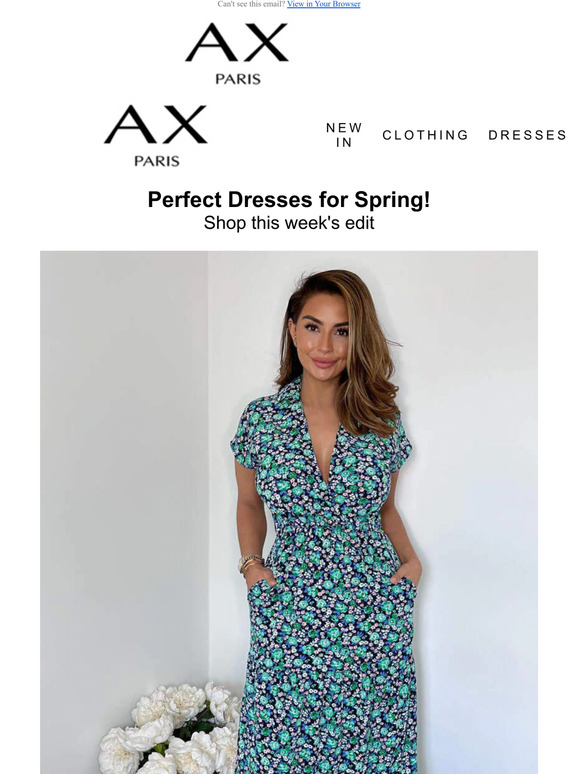 Perfect dresses for spring!