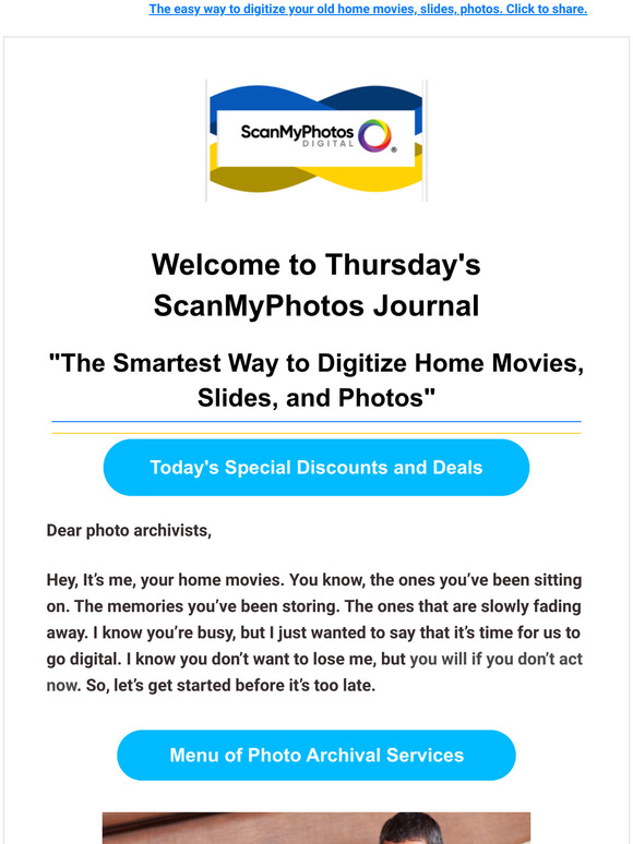 Digitizing Home Movies, Slides and Photos Just Got Easier