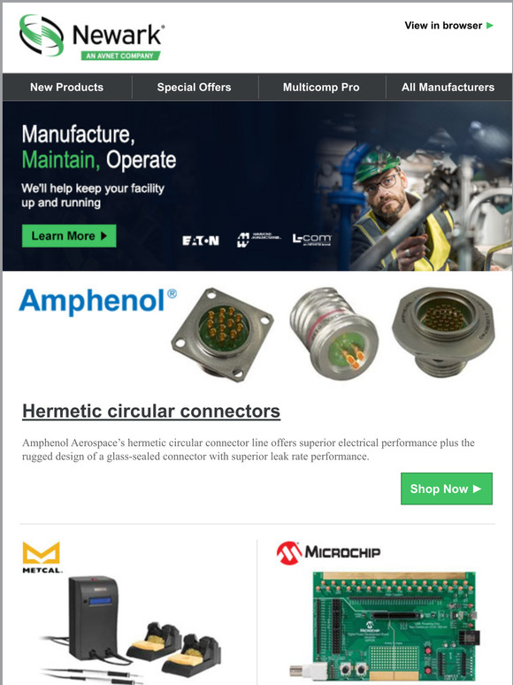Amphenol Aerospace, Metcal and other top leading brands