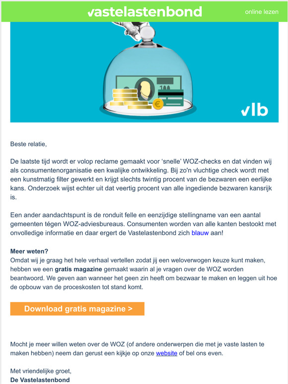 De Vastelastenbond ergert zich blauw aan snelle WOZ-checks en onvolledige info