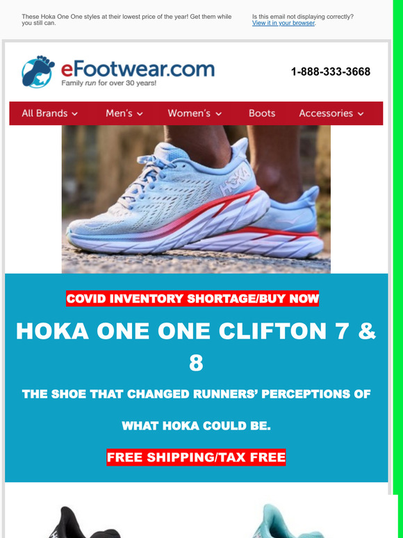 Hoka's Top Sellers! Inventory Shortage/Buy Now! Milled