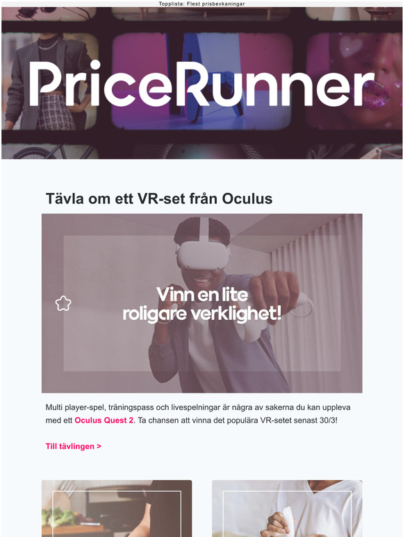   Trendar nu: Vinn populra VR-setet! | Minska dina matkostnader