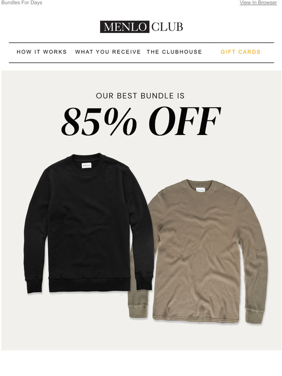 Up to 85% Off | Seriously