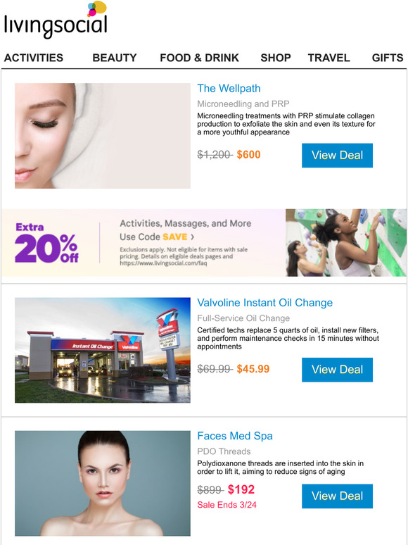 LivingSocial UK Microneedling and PRP + 20 OFF! Milled