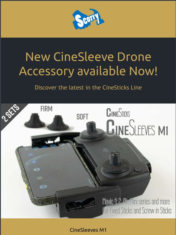 CineSleeve Launch & March Madness Sale ending soon at Scotty Makes Stuff