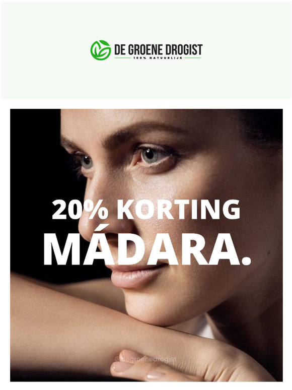 20% korting op MDARA