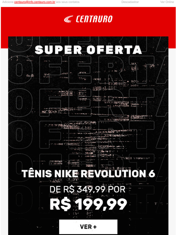 nike revolution centauro