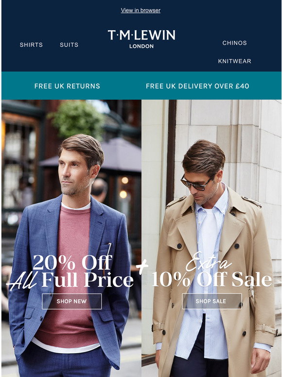 TM Lewin EU: The Smart Casual Style 