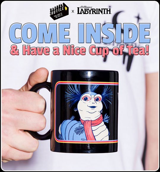 Ello Worm Come Inside and have a Nice Cup of Tea - Labyrinth - Mug