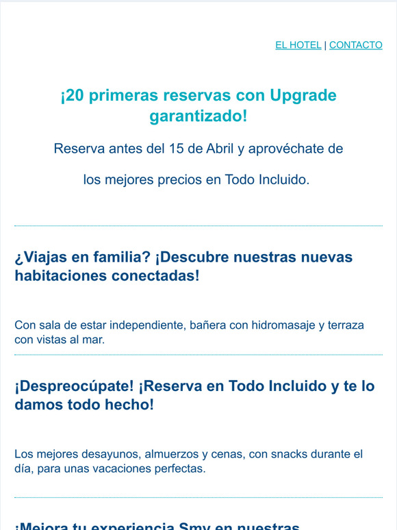 Hola ! Reserva ya tus vacaciones en Smy Puerto de la Cruz!