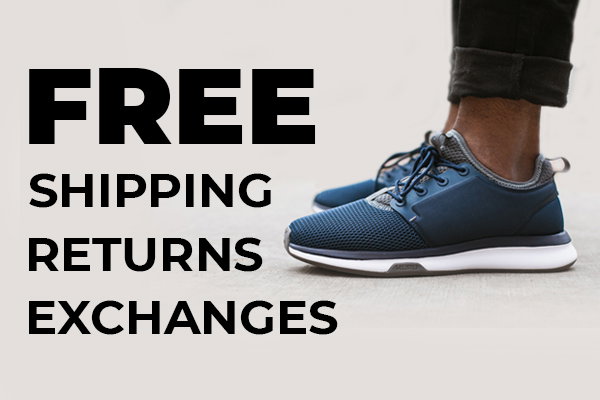 Free shipping returns and exchanges
