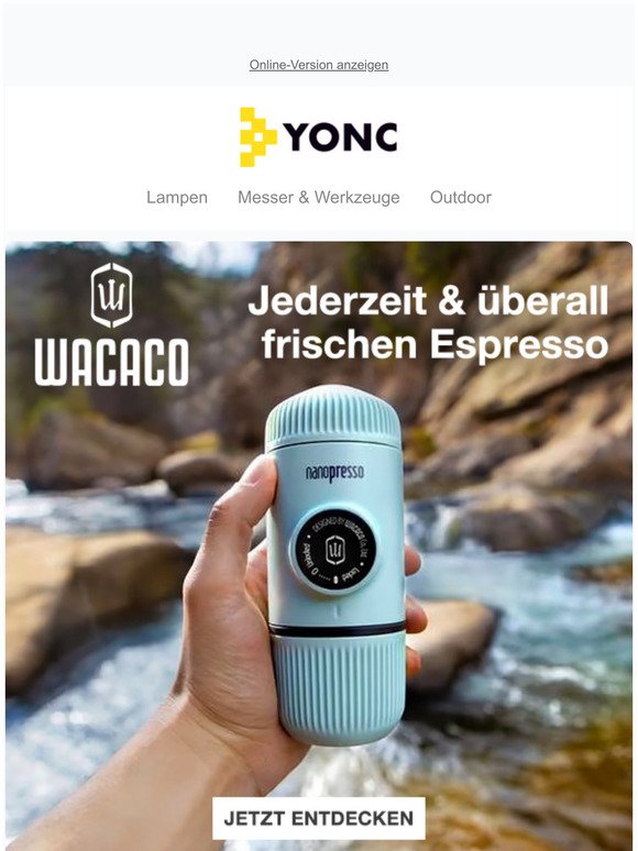 Wacaco - Jederzeit und berall frischen Espresso