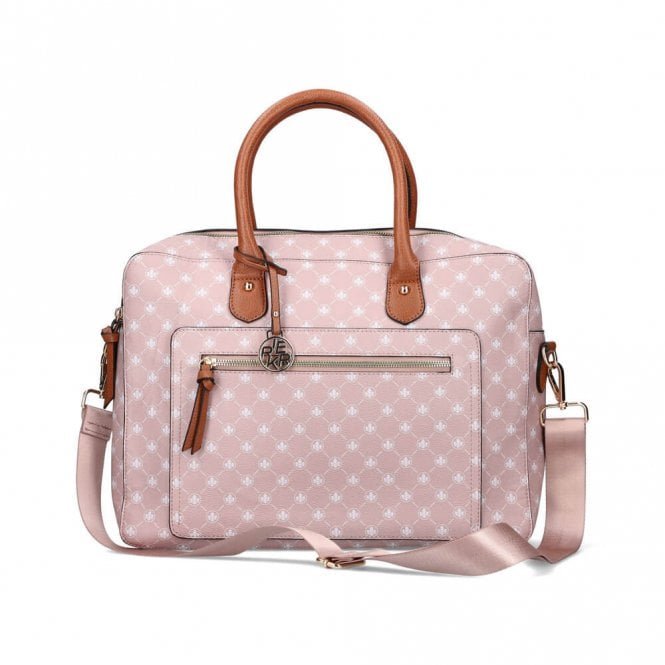 H1361-31 Women's Fashion Designer Style Handbag in Rose