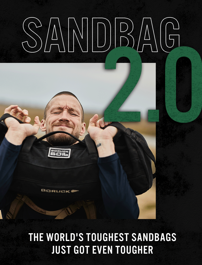 GORUCK NEW! Sandbag 2.0 is Here Milled