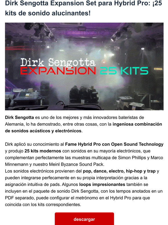 Dirk Sengotta Expansion Set para el mdulo Hybrid Pro