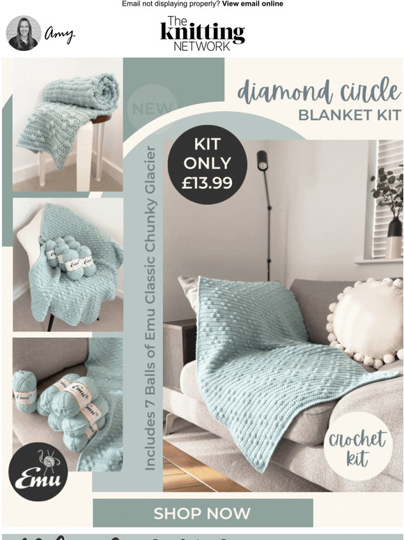 The Knitting Network NEW CROCHET KIT! Introducing the Nordic Inspired