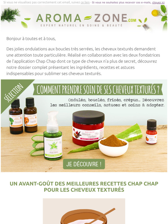 aromazone Cheveux texturs tout savoir pour en prendre soin ! Milled