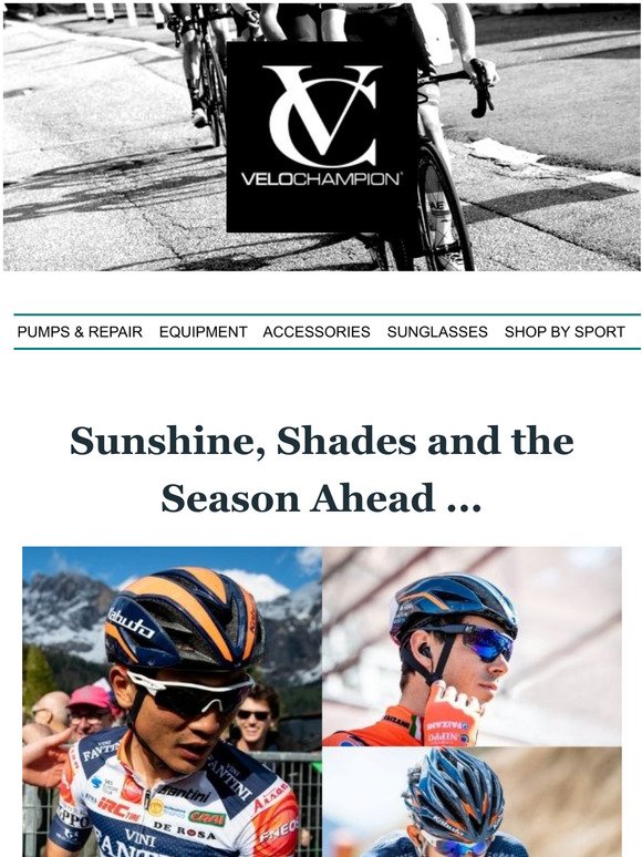 Sunshine, shades and the new season ahead