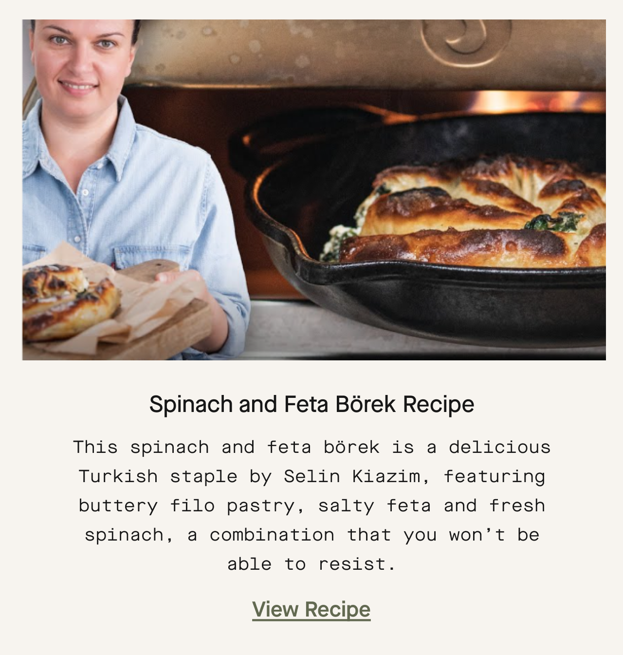 Spinach and Feta Börek Recipe 