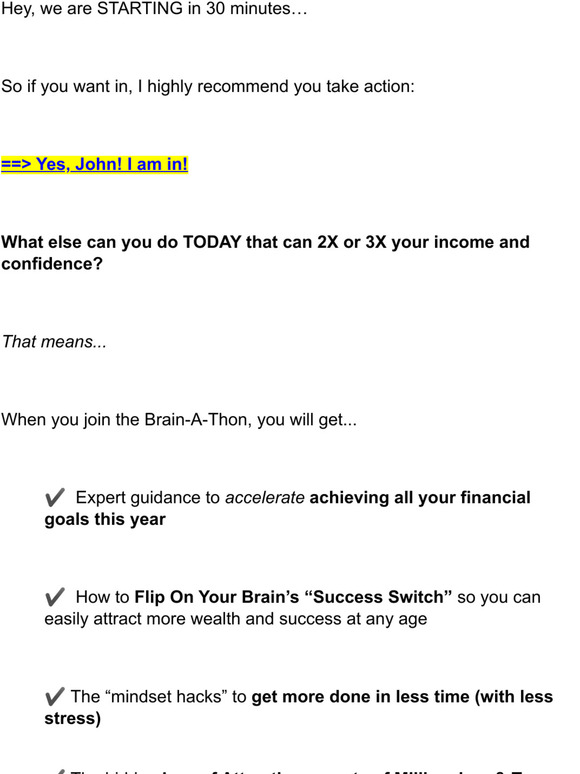  URGENT: Were going LIVE, join now